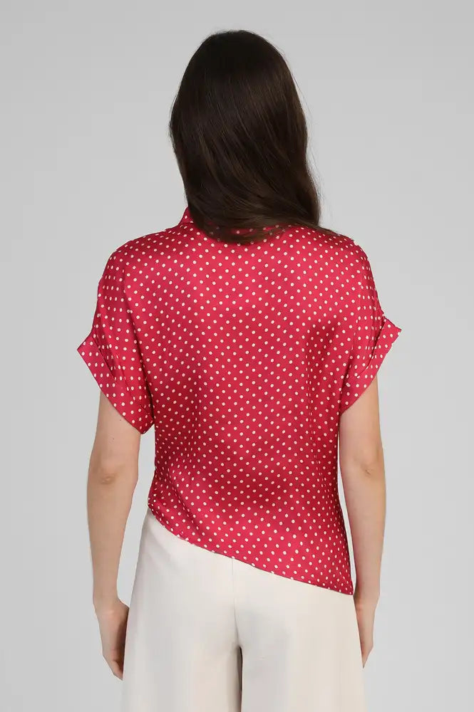 An'ge Kaviny Dotted Strawberry Blouse - The Mercantile London