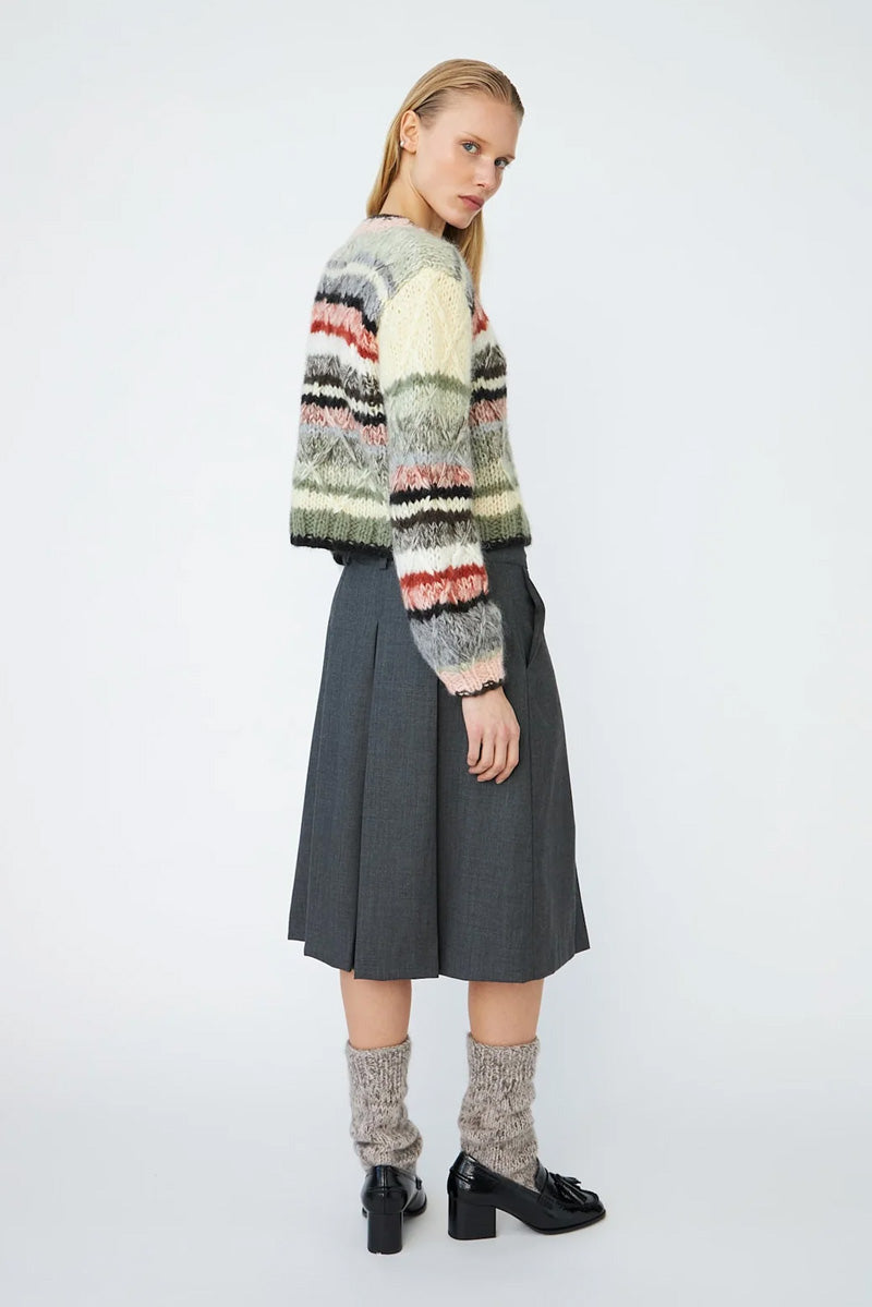 Dawn x Dare Bella Wooden Stripe Jumper - The Mercantile London