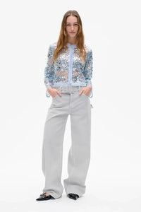 Baum Und Pferdgarten Bethina Kentucky Blue Sequin Jacket - The Mercantile London