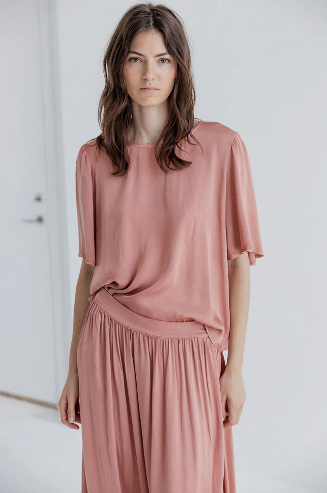 Project AJ117 Rose Old Rose Blouse - The Mercantile London