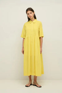 Yerse Chartreuse Yellow Dress - The Mercantile London