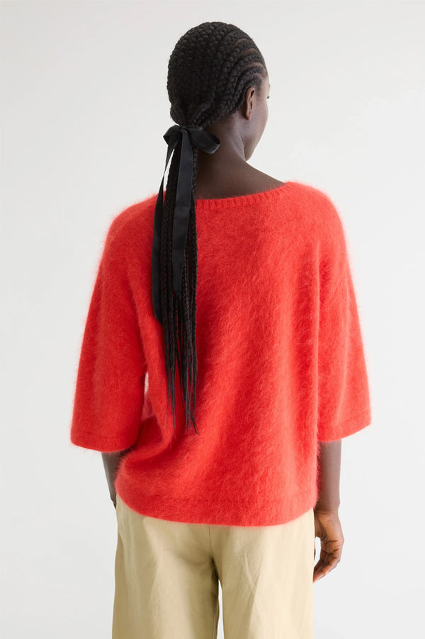 Bellerose Dime Salsa Angora-Blend Jumper - The Mercantile London