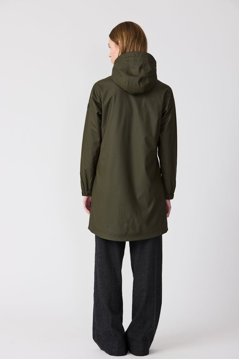 Tantä Vand Khaki Waterproof Jacket - The Mercantile London
