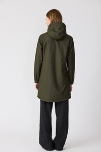 Tantä Vand Khaki Waterproof Jacket - The Mercantile London