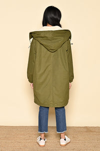 Orfeo Billy Khaki Parka - The Mercantile London