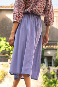 Zen Ethic Lina Lilac Skirt - The Mercantile London