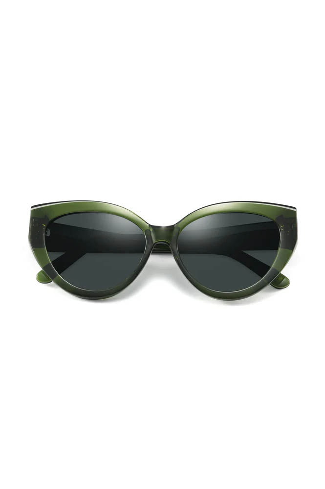Eco Shades Rizzo Green Sunglasses - The Mercantile London