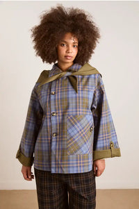 Damson Madder Jerry Olive Reversible Trench Coat