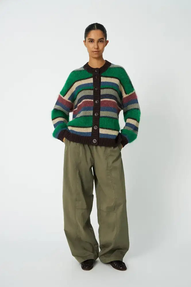 Stella Nova Multicolour Striped Cardigan