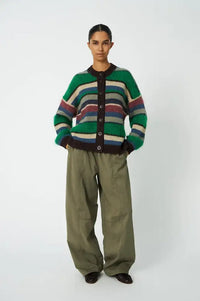 Stella Nova Multicolour Striped Cardigan