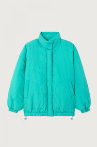 American Vintage Ifabay Turquoise Padded Jacket