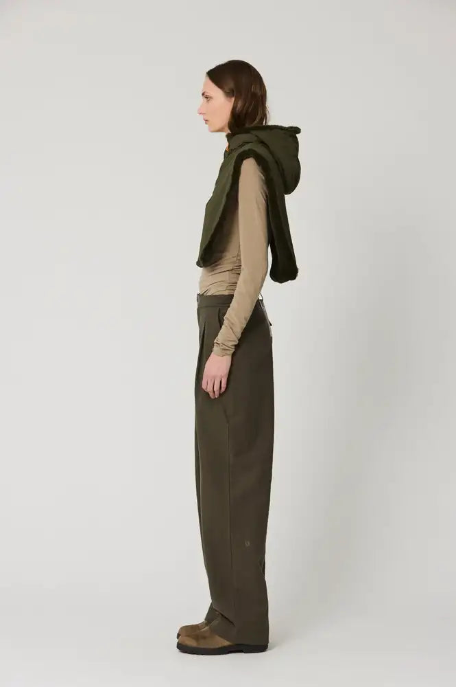 Tantä Bing Khaki Reversible Hood