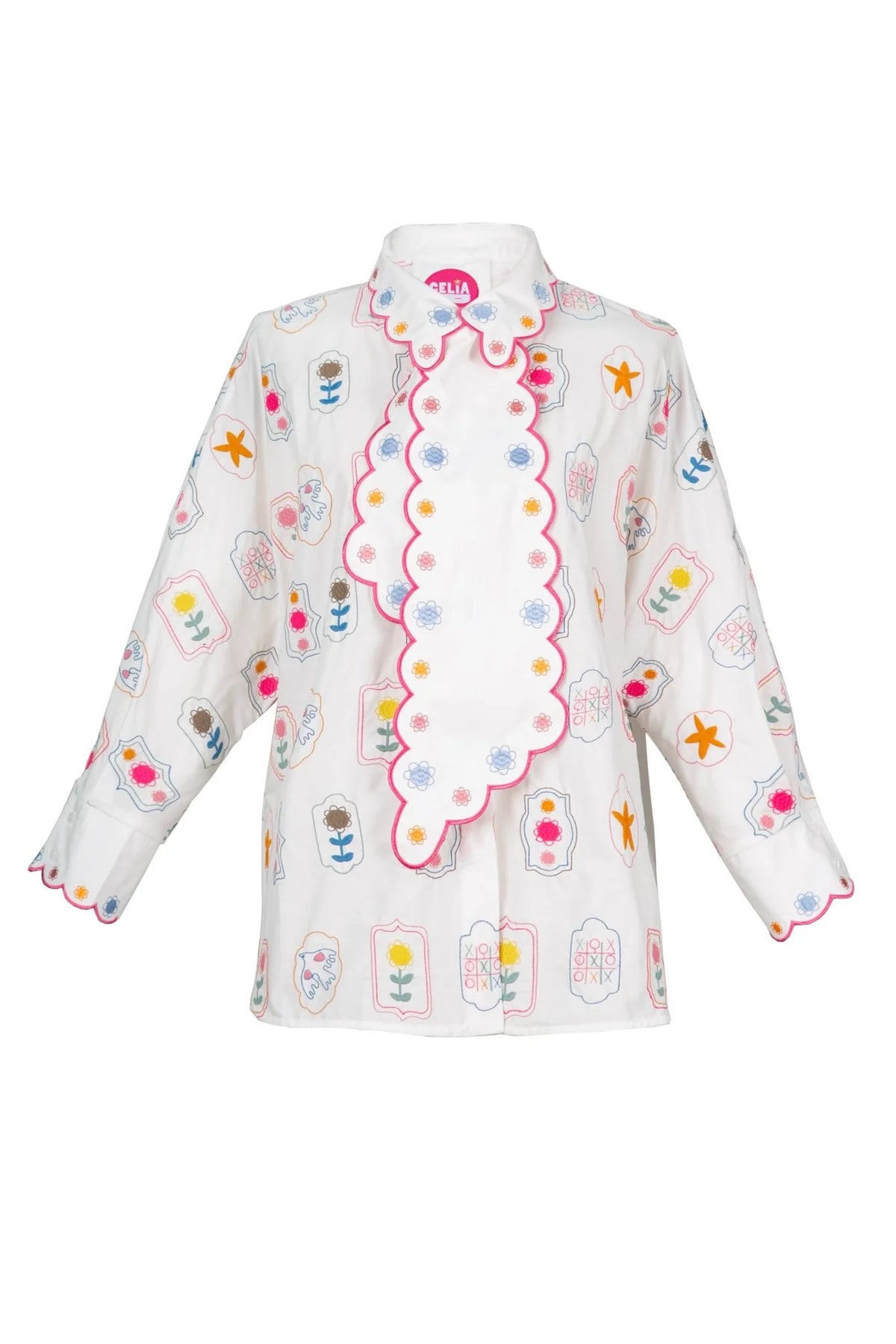 Celia B Doriel White Shirt