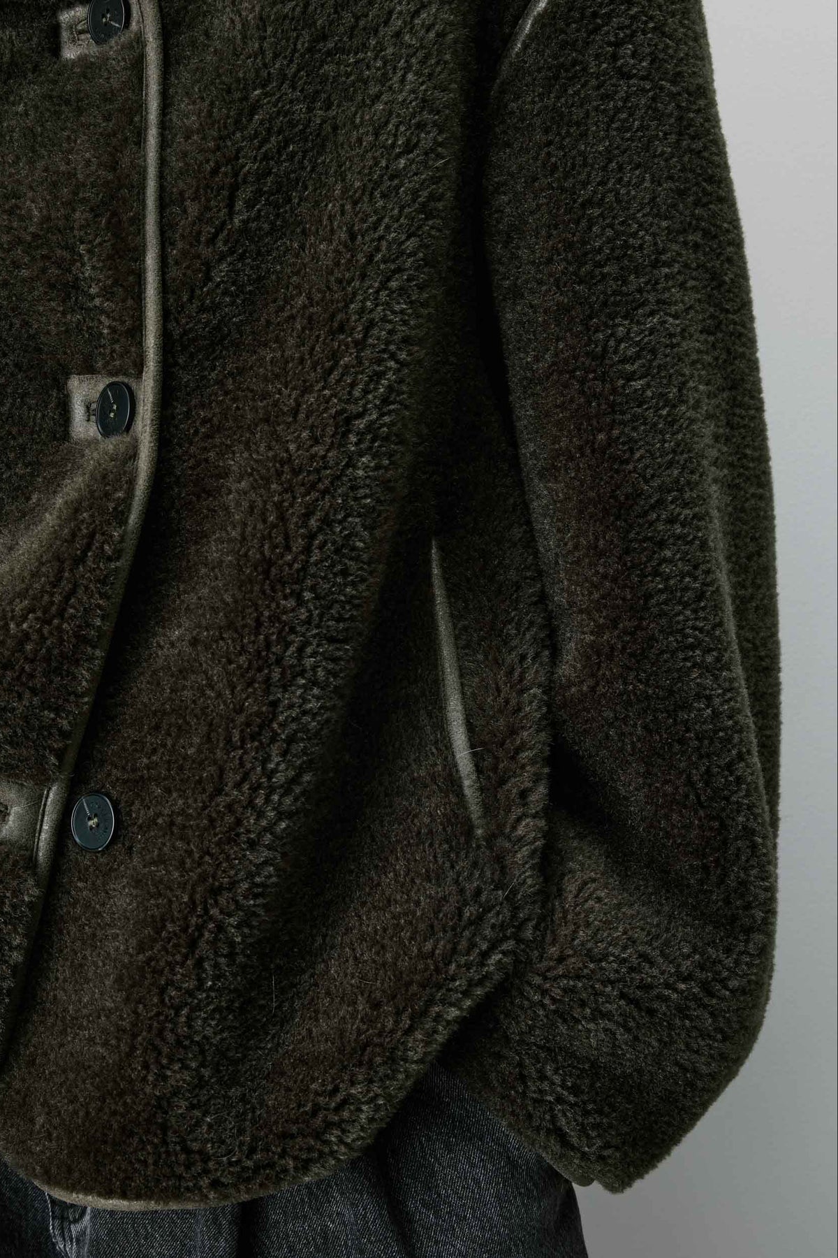 Grace & Mila Amelio Khaki Coat - The Mercantile London