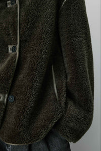 Grace & Mila Amelio Khaki Coat - The Mercantile London