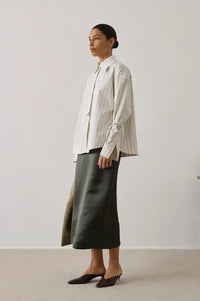 Soeur Idesia Striped Poplin Shirt - The Mercantile London