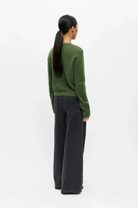 Object Agate Bronze Green Cardigan