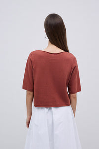 Yerse Sailor Oxide Blouse - The Mercantile London