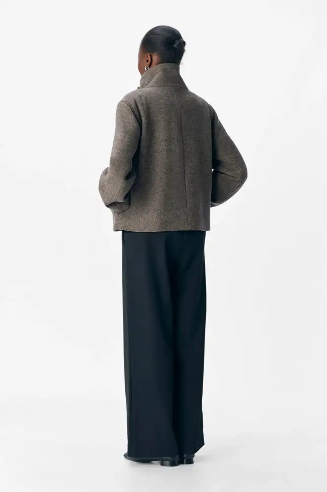Object Kiki Morel Grey Short Jacket