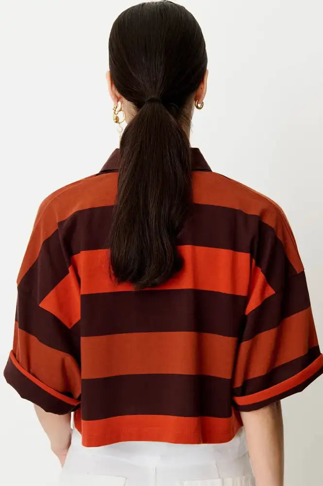Sessùn Erico Lava Striped T-Shirt