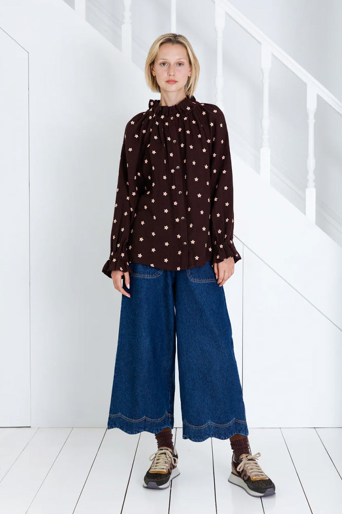 Bonté Arlo Chocolate Star Shirt - The Mercantile London