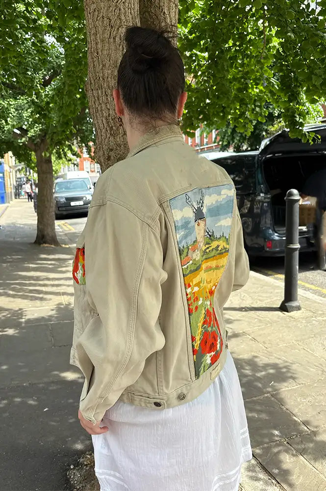 Frankie. Sand Poppy S / M Jacket