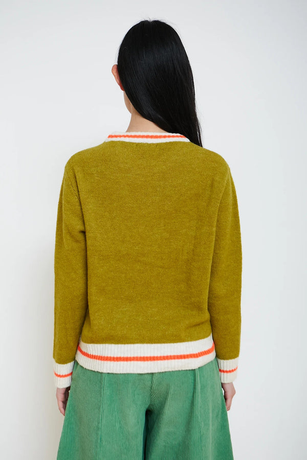 Dr Bloom Pistachio Berry Jumper