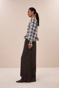 By-Bar Yena Tokyo Check Blouse