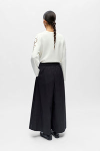 Object Polly Black Box Pleat Culottes