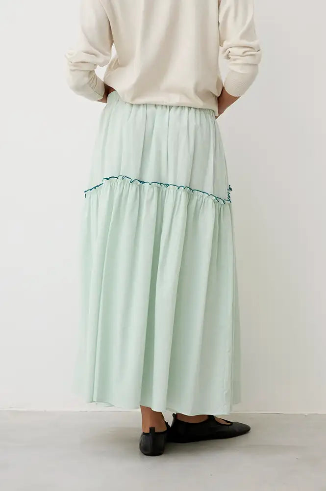 Diarte Bola Mint Green Skirt - The Mercantile London