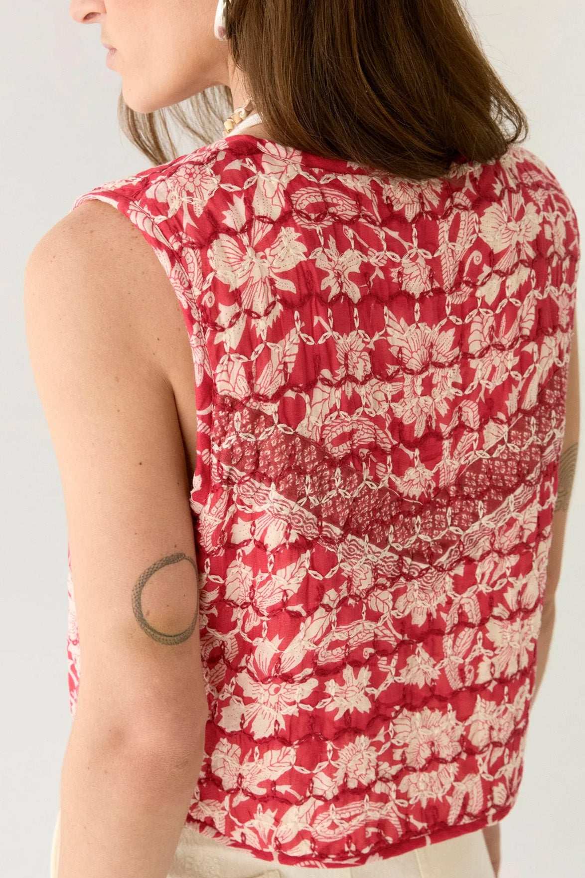 Maison Hotel Ulrikke Sangria Vest - The Mercantile London