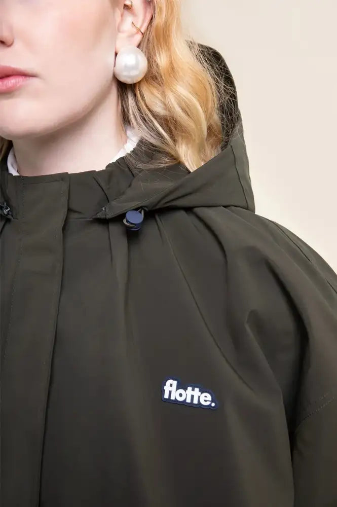 Flotte Garance Khaki Waterproof Jacket