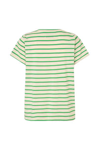 Lolly's Laundry Roma Green Stripe T-Shirt - The Mercantile London