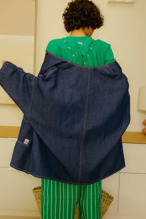 L.F. Markey Lowe Chambray Denim Jacket - The Mercantile London