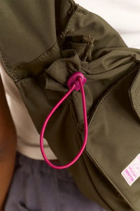 Damson Madder Matilda Dark Green & Magenta Cross Body Bag