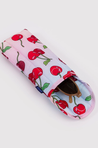 Baggu Cherries Puffy Glasses Sleeve - The Mercantile London