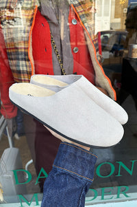 Good News Frankie Grey Mules - The Mercantile London