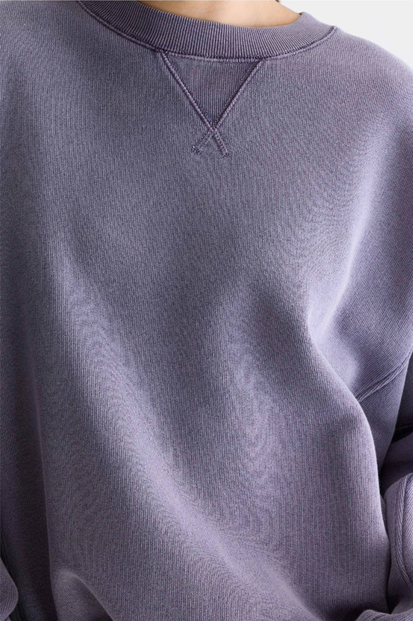 Bellerose Flips Grape Crewneck Sweatshirt - The Mercantile London