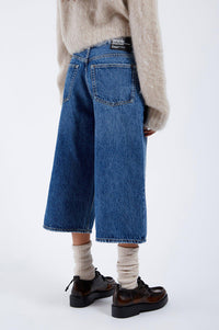 Dr Denim Dace Stream Mid Used Capri Jeans - The Mercantile London