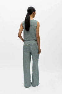 Object Sanni Botanical Striped Jeans - The Mercantile London