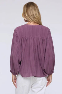 Charlie Joe Sandu Lavender Blouse - The Mercantile London