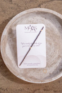 MAAS Black Cami Bracelet - The Mercantile London