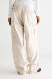 Bellerose Phantom Beige Wide Trousers