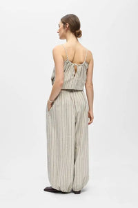 Object Belem Birch Stripe Harem Balloon Trousers - The Mercantile London