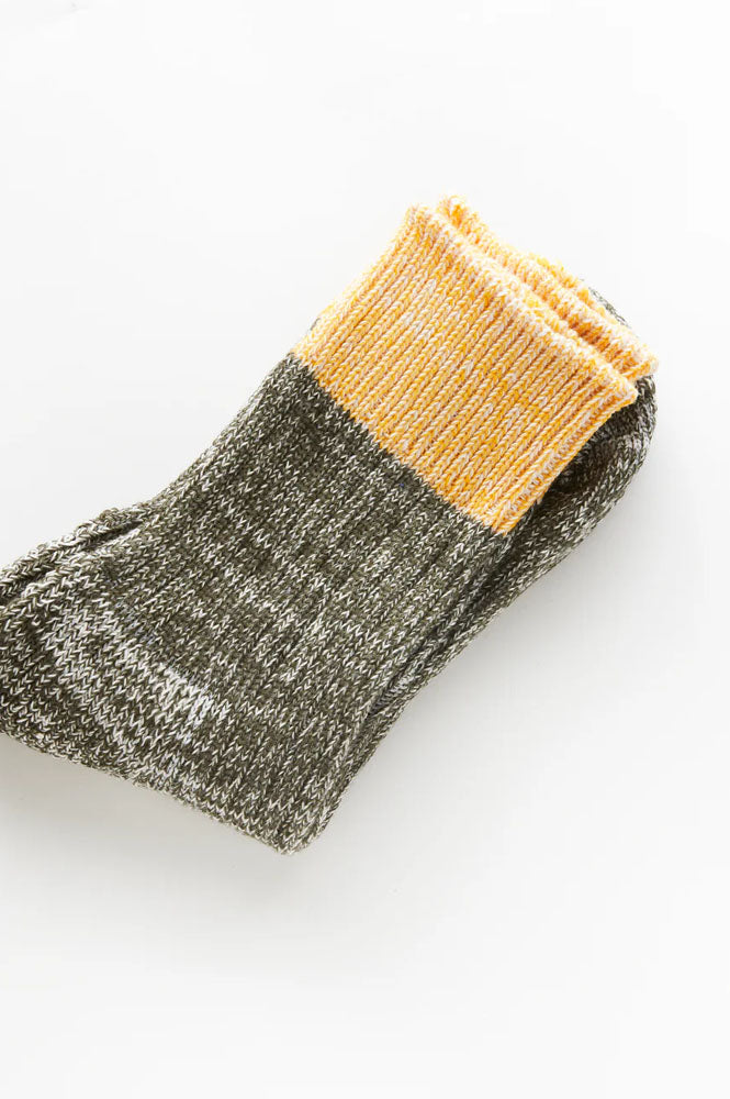 Rock + Ruby Elsie Fern Cotton Socks - The Mercantile London