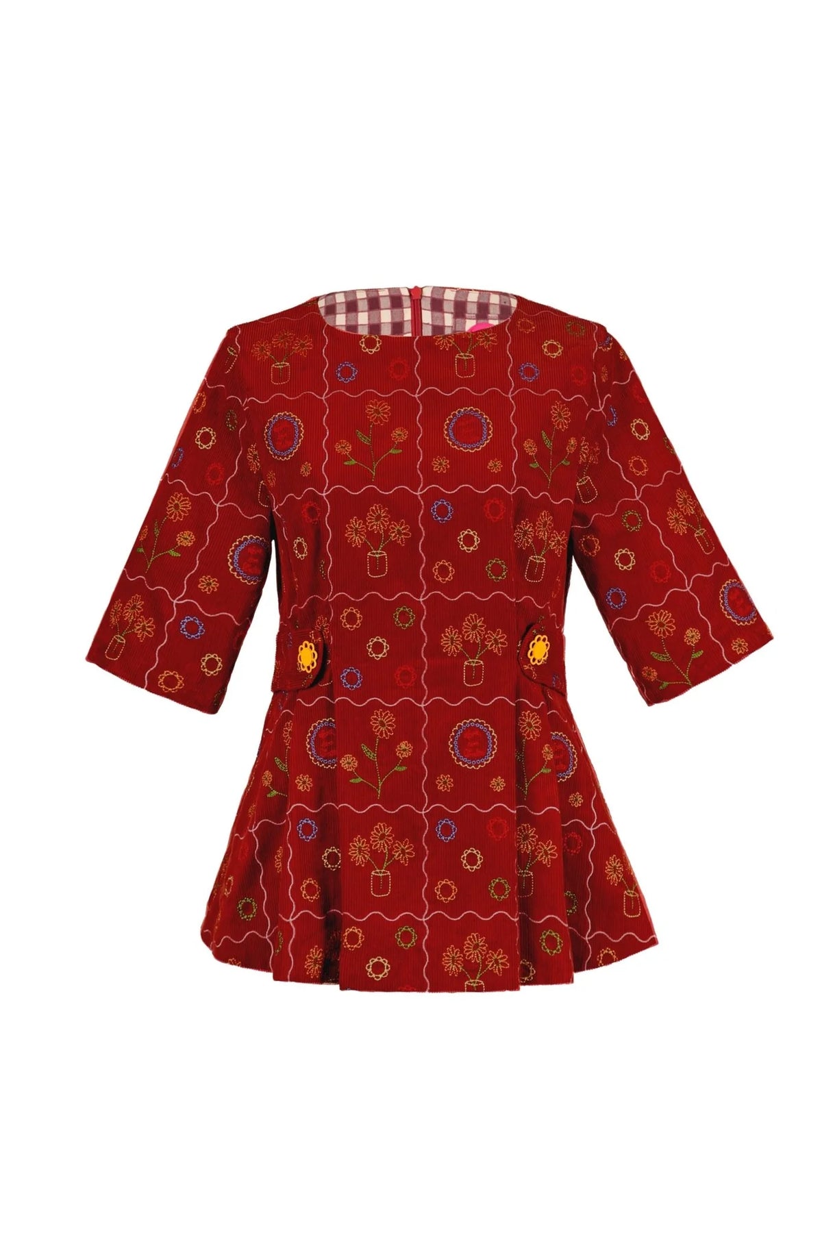 Celia B Sunset Red Top
