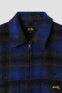 Stan Ray Mackinaw Navy Check Jacket - The Mercantile London