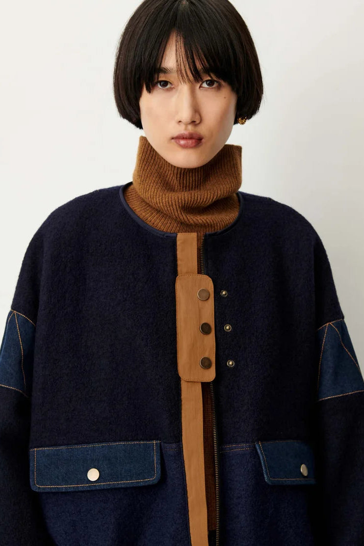 Sessùn Cold Night Indigo Mood Jacket