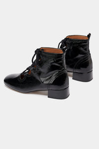 Naguisa Elur Black Gloss Boot