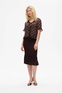 Baum Und Pferdgarten Madicen Coffee Bean Blouse - The Mercantile London